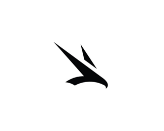 minimal falcon logo design idea 1 (1)